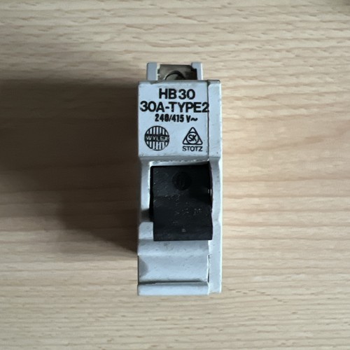 Wylex mcb amp type 2 - type,