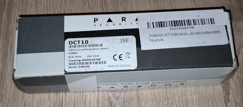 Paradox dct10 868 mhz zone - paradox,