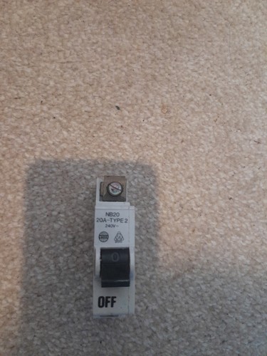 Wylex nb20 20a - 20a, single