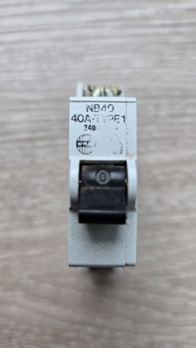 Wylex 40a type single pole - wylex,