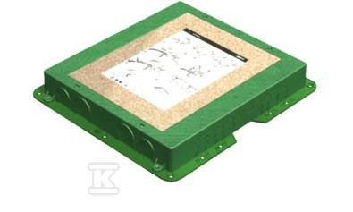 Plastic potting cassette - , for