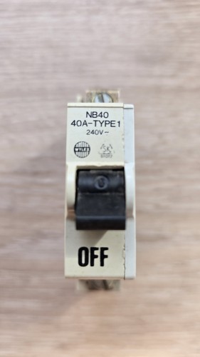 Wylex 40a type single - wylex, pole