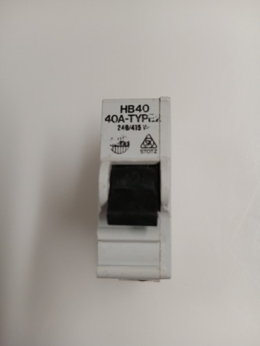 Wylex hb40 40a type 40 - type, m9