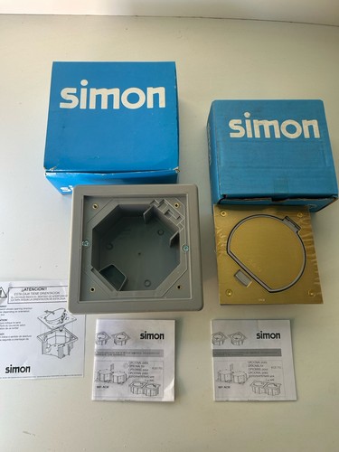 Simon k45 floor box ip66 - ip66, brass