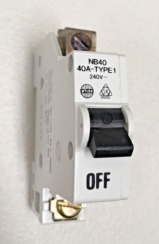 Wylex 40a type - 1, single