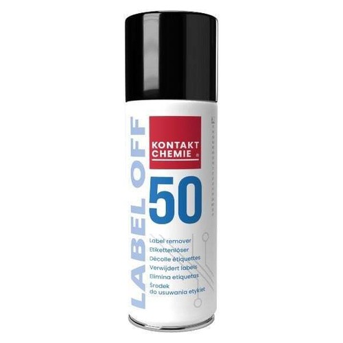Kontakt label off - off, adhesive