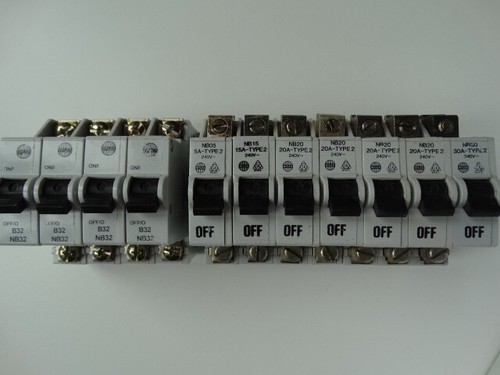 Wylex range mcb circuit - range,